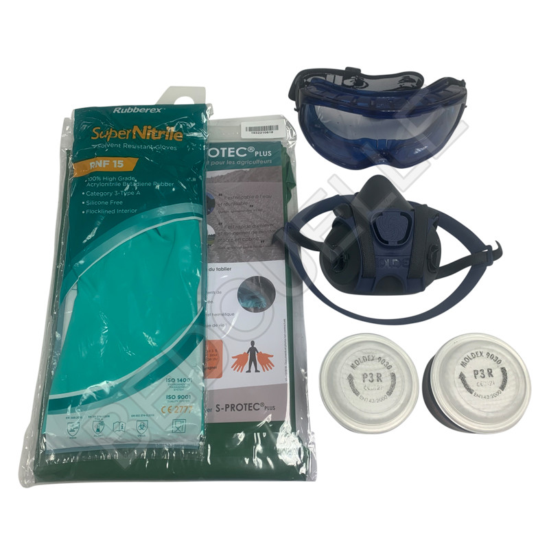 Kit Protection PHYTO avec tablier et 1/2 masque