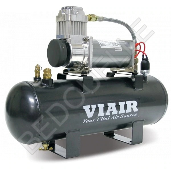 Compresseur 12V - 6 bar 100% - 45l/mn avec cuve de 9 litres VIAIR